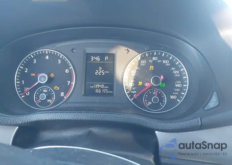 2014 Volkswagen Passat 2.5L Wolfsburg Edition z USA, uszkodzony, nr VIN 1VWAP7A36EC006471